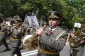 Nis Military Orchestra at the Peace March in Kiev